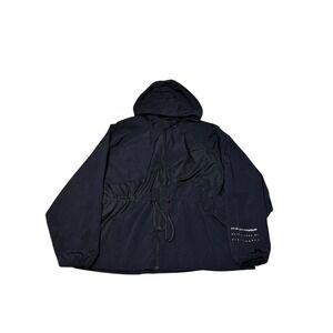 Under Armour Womens Black Rush Lightweight‎ Hooded Jacket L/G